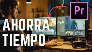 🤖 Detectar cortes AUTOMATICAMENTE en Adobe Premiere Pro  1 MINUTO [upl. by Mela]