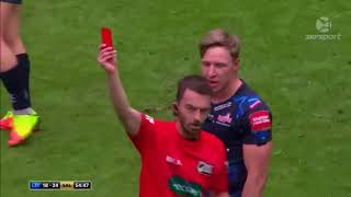 Rugby Red Card Compilation [upl. by Esidnac590]