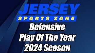 2024 JSZ Defensive Play of the Year  HS Football [upl. by Arikihs]