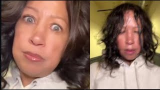 Whats Going On Here Stacey Dash Looks WEIRD Going Viral After This Post Workout Video On TikTok [upl. by Sukey898]