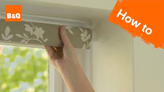 How to put up a roller blind [upl. by Aw]