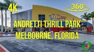 Andretti Thrill Park 360 VR Video 4K [upl. by Quin590]