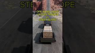 OffRoad Cars1400 Kg Trailer VS Steep Slope Which Car Will Climb Up Top  BeamNGDrive shorts [upl. by Jonna573]