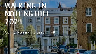 Walking in beautiful Notting Hill LONDON [upl. by Lamej]