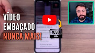 COMO RESOLVER VÍDEO COM IMAGEM EMBAÇADA NO YOUTUBE [upl. by Ahsenev]