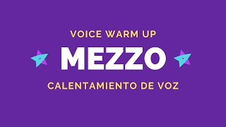 6 vocal exercises for women Mezzosoprano  Every day voice warm up [upl. by Magda]