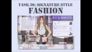 Stardoll Academy Walkthrough Task 30 Signature Style FASHION Brand Yourself Part 1 [upl. by Natsirt764]