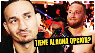 HOLLOWAY vs GAETHJE con ILIA TOPURIA presente en UFC 300 [upl. by Arodaeht76]