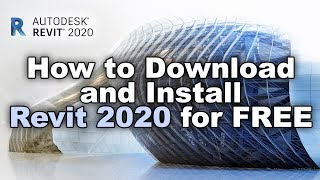 How to Download and Install Revit 2020 for Free [upl. by Fontes436]