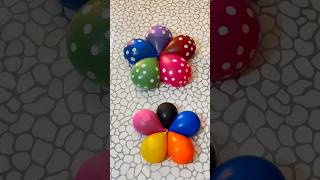 Colorful Balloon Flower Explosion 🌸💥 shorts satisfying [upl. by Amber321]