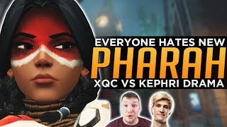 Overwatch xQc vs Kephrii Controversy  The Great Pharah Debate [upl. by Berstine]