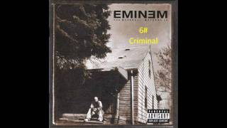 My top Eminem Songs from the Albumquot Marshall Mathers Lpquot [upl. by Christiano29]