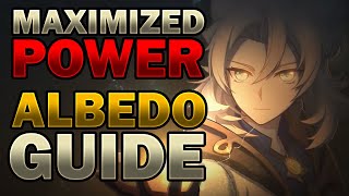 BEST ALBEDO BUILD FOR DAMAGE  GENSHIN IMPACT ALBEDO DPS BUILD [upl. by Reid]