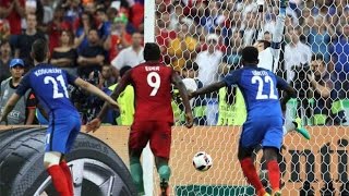 Euro 2016 Final France vs Portugal 0 1 Goal Eder Final Euro 2016 at France Reaction [upl. by Hurlee]