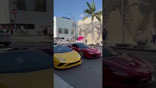 Edit car Lamborghini and Ferrari together viralvideo edit editcars caredit carvideo [upl. by Glynis435]