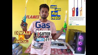 FLAME GAS LIGHTER DIWALI SPECIAL UNBOXING IN HINDI [upl. by Yeaton]