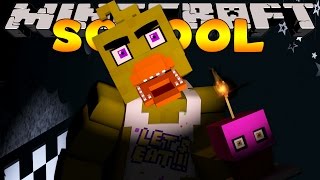 Minecraft School  FIVE NIGHTS AT FREDDYS  NIGHT 4 Custom Roleplay [upl. by Asquith]