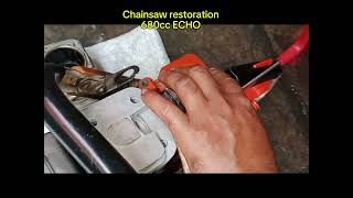 Chainsaw Cylinder and Crankshaft Repair Guide Echo Japan Models chainsaw [upl. by Novia53]