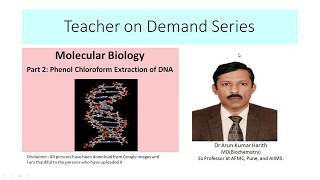 Phenol Chloroform technique for dna extraction [upl. by Ahsekyw281]