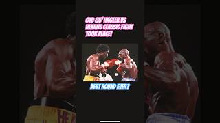 OTD 1985 TOMMY HEARNS vs MARVIN HAGLER CLASSIC BOXING boxing highlights fighting classic fyp [upl. by Wilmar877]