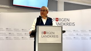 Statement Landrat Götz Ulrich [upl. by Llerrod]