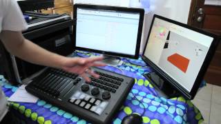 Elation CompuShow  MIDICON Rig and Review DMX SOFTWARE AND HARDWARE COMBO [upl. by Sucramraj335]