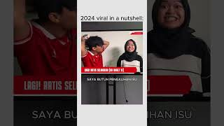 2024 viral in a nutshell viral trending contentcreator meme skit videolucu comedyskit [upl. by Ehtyaf]