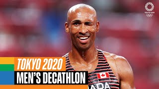 Decathlon Olympic RECORD for Damian Warner  Tokyo Replays [upl. by Oderfodog]