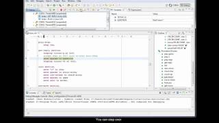 Debug step demo in Visual COBOL for Eclipse [upl. by Narine28]