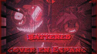 Battered WITH LYRICS  Cover En Español Latino  FNF VS HANK [upl. by Drice]