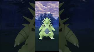 OMG 😱 Fully Evolved Wild Tyranitar in pokemongo [upl. by Obel815]