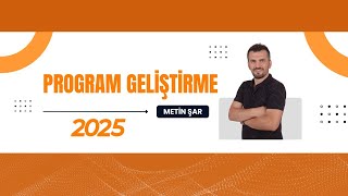 2025 PROGRAM GELİŞTİRME4 Plan Çeşitleri [upl. by Neyut]