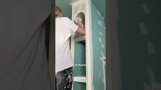 ENDUIT NICHES ARRONDIES enduit renovation house home travaux diy tips tutorial [upl. by Orland902]