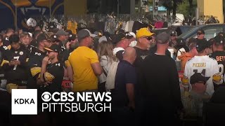 Some Steelers tailgaters upset after getting booted from lot ahead of Ravens game [upl. by Nagaer]