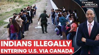 Indian Migrants Favour Canada Over Mexico to Illegally Enter the US  Firspost America [upl. by Martella]