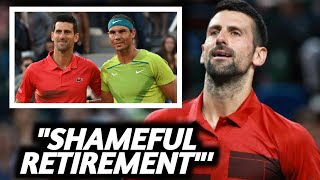 Novak Djokovic Pays Emotional Tribute to Retiring Rafael Nadal—A Legendary Rivalry Ends [upl. by Vernon]