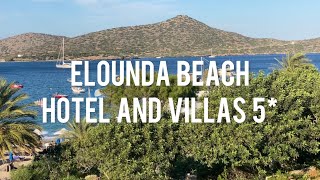 Greece 2023 Elounda beach hotel and villas 5  hotel review [upl. by Yssor]