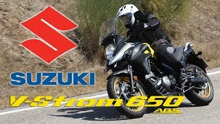 Suzuki VStrom 650 XT 2017 Prueba  Test  Review Full HD [upl. by Nonie]