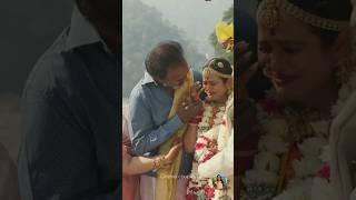 Actor Arun Pandi with daughter Ramya Pandian wedding celebration cute lovely family emotional video💖 [upl. by Aloibaf]