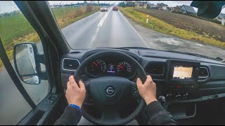 New Opel Movano 2020  4K POV Test Drive 401 Joe Black [upl. by Aihtniroc344]