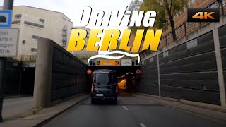 Driving Berlin Germany Moabit Hansaviertel Tiergarten Wedding Gesundbrunnen 4K 60FPS [upl. by Gittle]