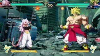 DBFZ 183 android 21 TOD combo [upl. by Sito]