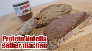 Protein Nutella selber machen  Low Carb Rezept [upl. by Ttenyl]