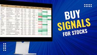 Build Your Own Screener✅ Moving Averages amp Volume in Google Sheet [upl. by Moriah227]