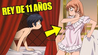 🔔ELLA FUE OBLIGAD4 A CASARSE CON UN JOVEN REY DE 11 AÑOS  RESUMEN DEL ANIME [upl. by Larina]