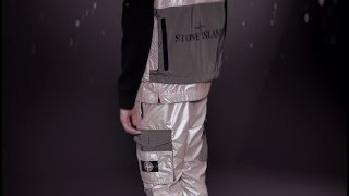 Stone Island AW 018019 IRIDESCENT COATING TELA [upl. by Elleiand]