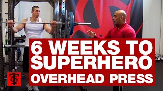 6 Weeks to Superhero Overhead Press [upl. by Chien340]