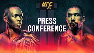 UFC 271 PreFight Press Conference [upl. by Ahsilef]