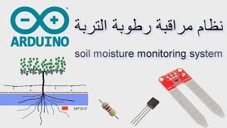 الري الذكيمنظومة ري متكاملة تعمل بحسب نسبة رطوبة التربة soil moisture monitoring system [upl. by Eislehc]