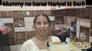 Nariyal ki Barfi coconutbarfi​ nariyalbarfi​ freshcoconutburfi​ nariyalkibarfi​ trending [upl. by Neala840]